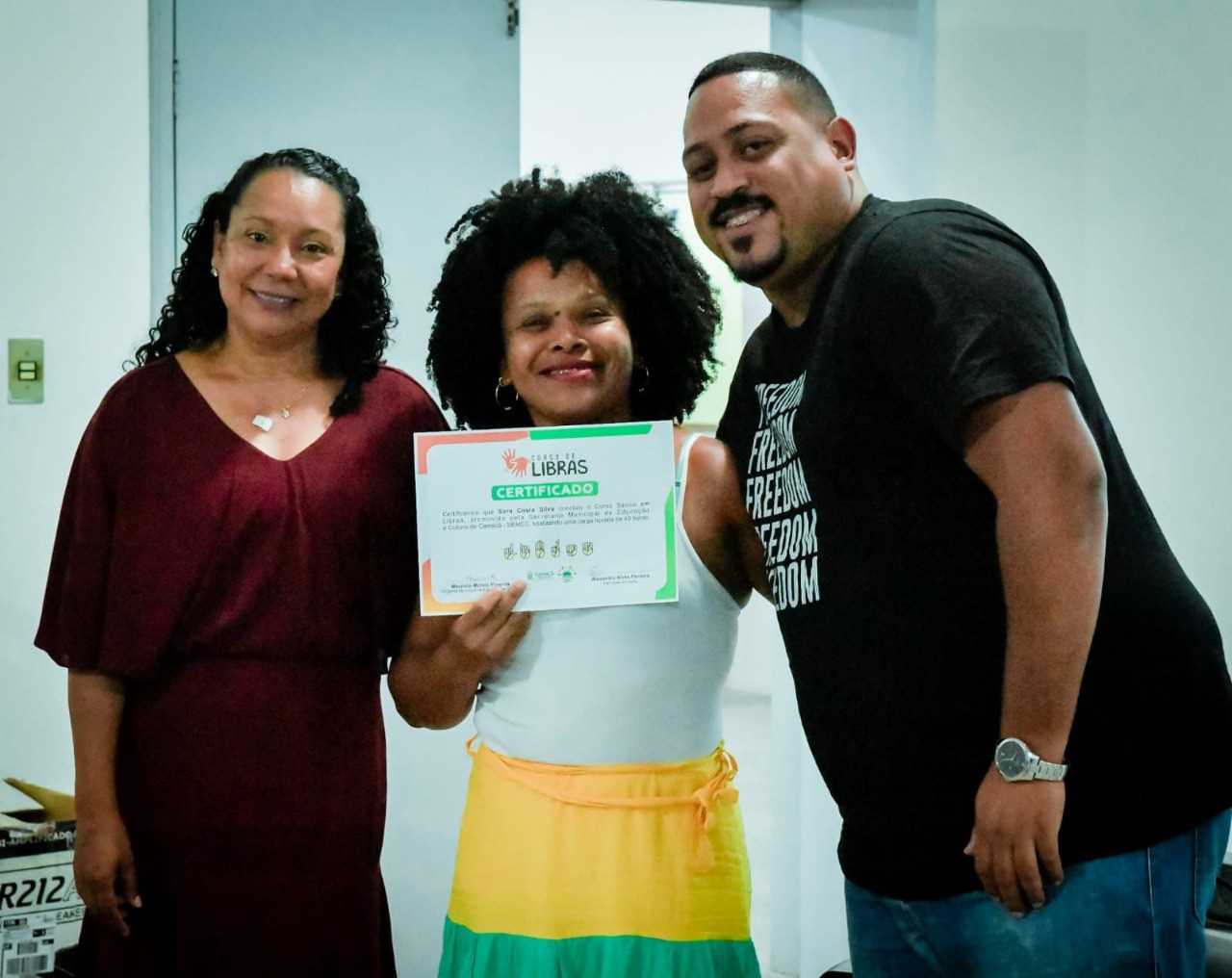 Camacã: Prefeitura de Camacã promoveu primeiro Curso de Libras